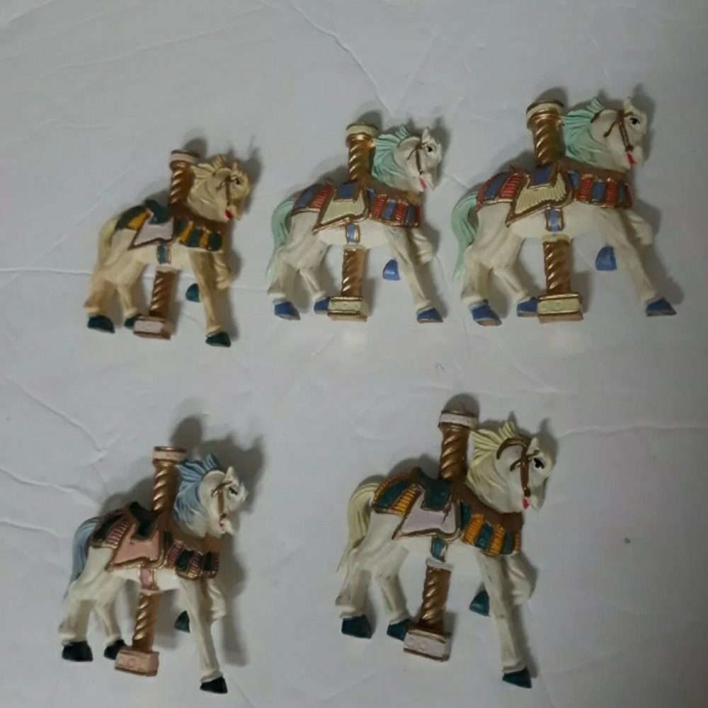 Vintage Set of 5 Nanco Refrigerator magnet